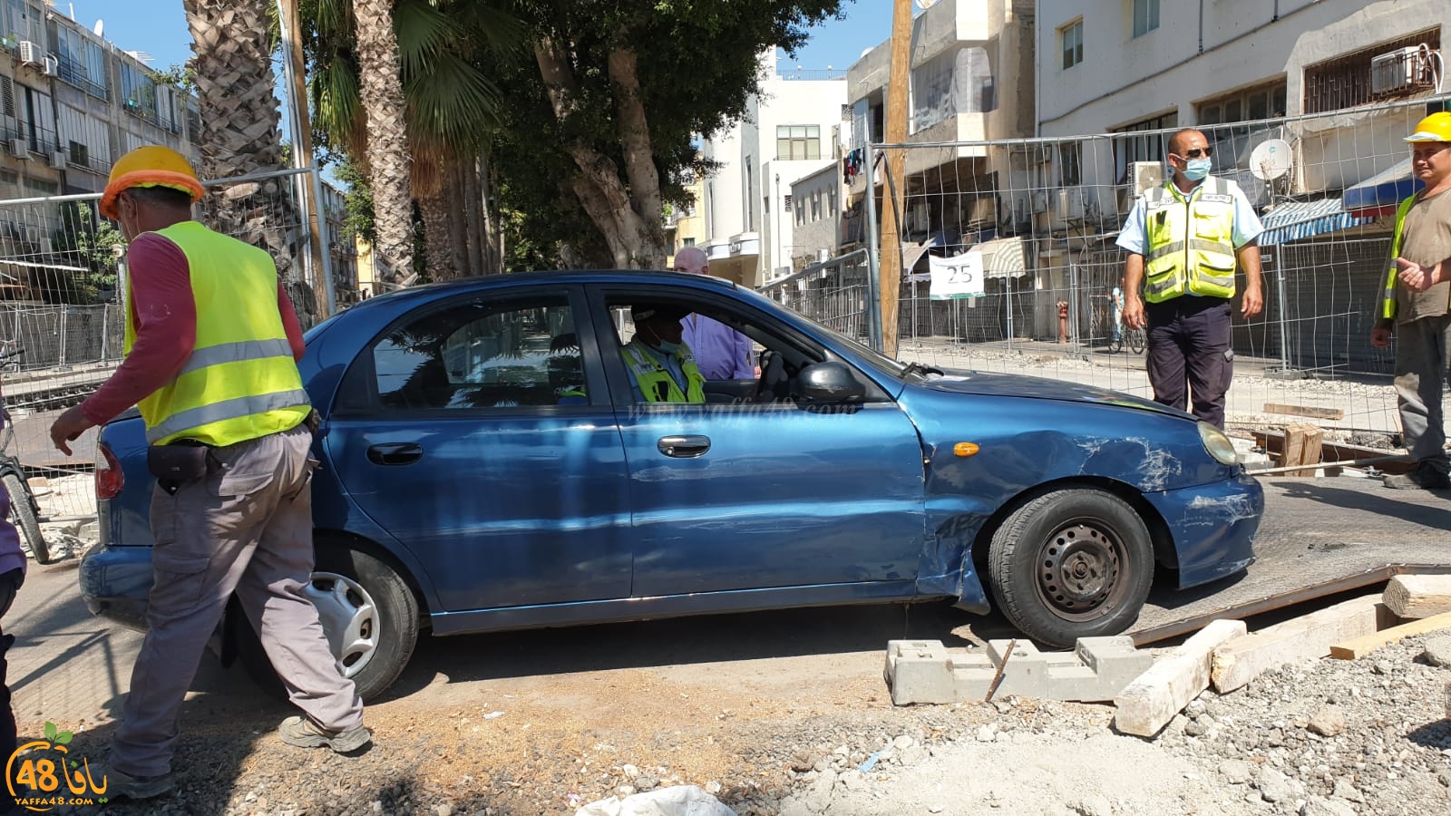 فيديو: حادث طرق ذاتي في شارع شديروت بيافا   